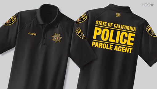 cdcr polo shirts
