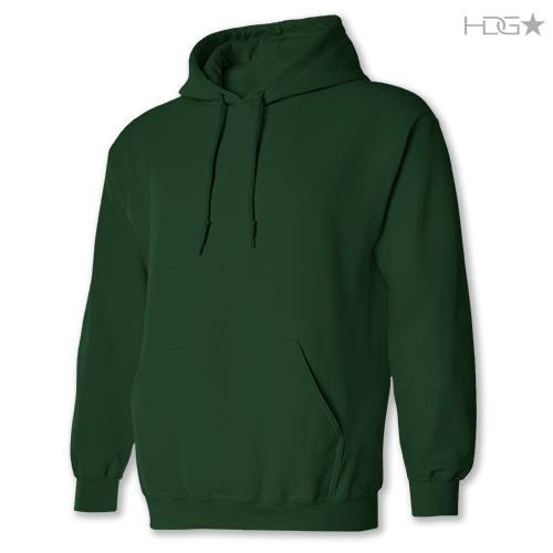 hooded sweatshirt green