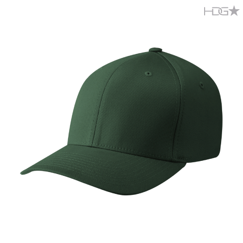 dark green baseball cap