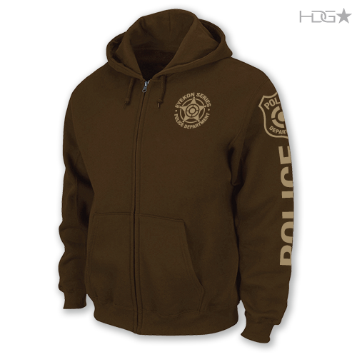 EYEKON Series® Custom 50/50 Zip-Up Hooded Sweatshirt