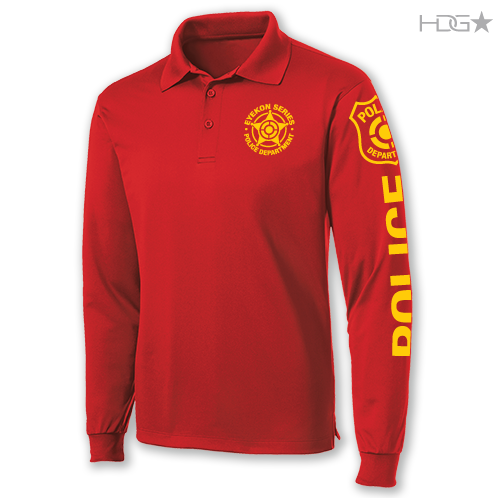 EYEKON Series® Custom Long Sleeve Lightweight Performance Polo