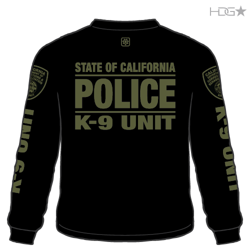 Historical Memorabilia Reflective Narcotics K 9 Long Sleeve T Shirt K9 Unit Md Collectibles Blakpuzzle Com