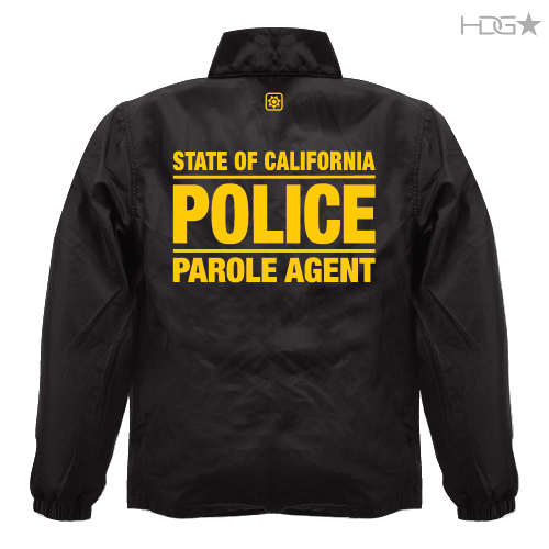 Custom police windbreaker hotsell