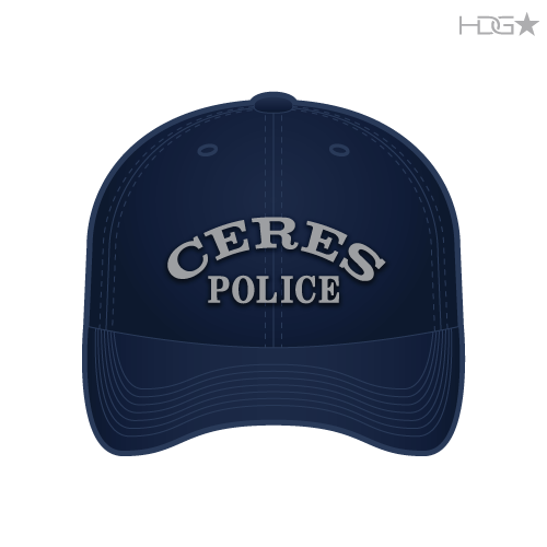 CA Ceres Police Navy Hat