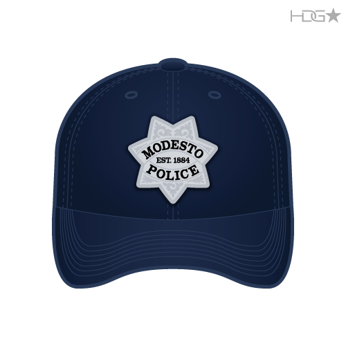 HDG Tactical Hat FLEXFIT® | Navy Police Dark Officer Modesto