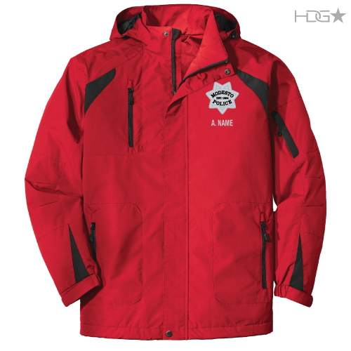 Modesto Police Range Instructor Red Jacket Hdg Tactical