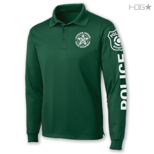 EYEKON Series® Custom Long Sleeve Performance Polo