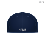 Navy Hat w/ Med Grey Name