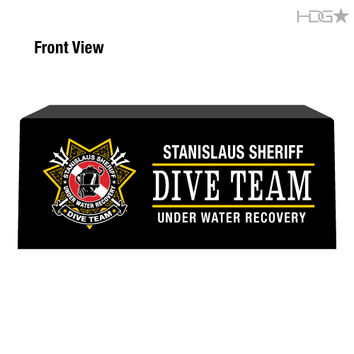 STANISLAUS COUNTY SHERIFF CALIFORNIA DIVE TEAM SHOULDER PATCH 