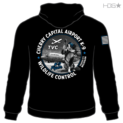 Cherry Capital Airport (TVC) K-9 Team Hoodie