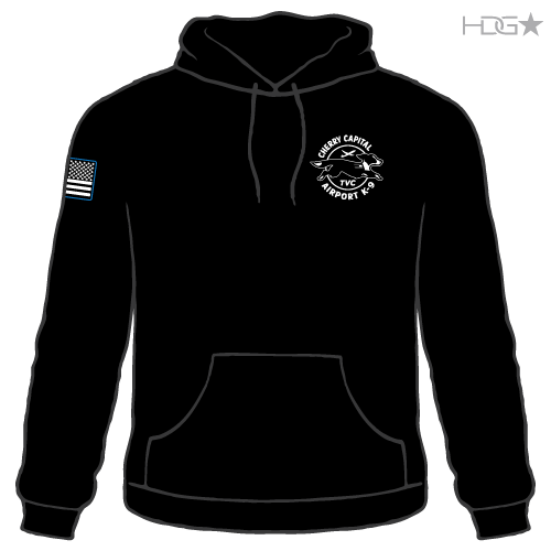 Cherry Capital Airport (TVC) K-9 Team Hoodie | HDG Tactical