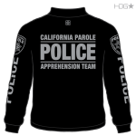 California Parole CPAT Black Polo