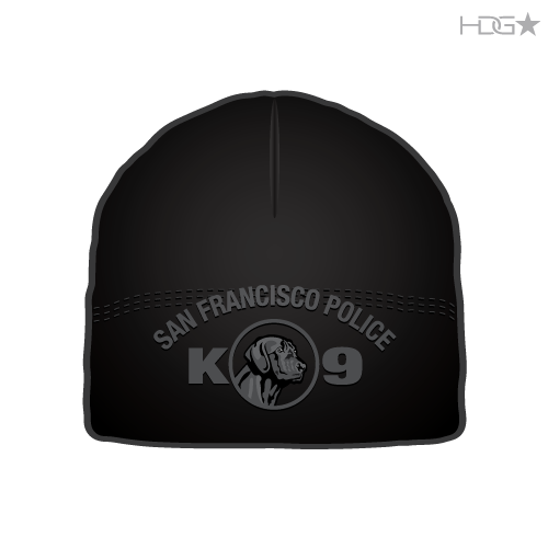 San Francisco Police Bomb K-9 Unit Black FLEXFIT® Hat