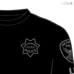 San Francisco Police Narcotics Unit Black Long Sleeve T-Shirt