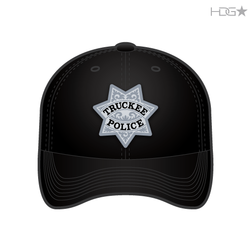 Truckee Police Officer Black FLEXFIT® Hat