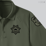 CA Stanislaus Sheriff K9 OD Green Polo
