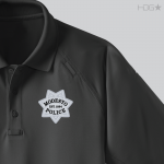 CA Modesto Police CSI Dk Grey Polo